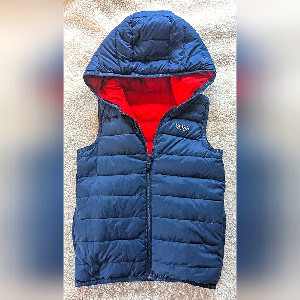 Hugo Boss reversible down vest